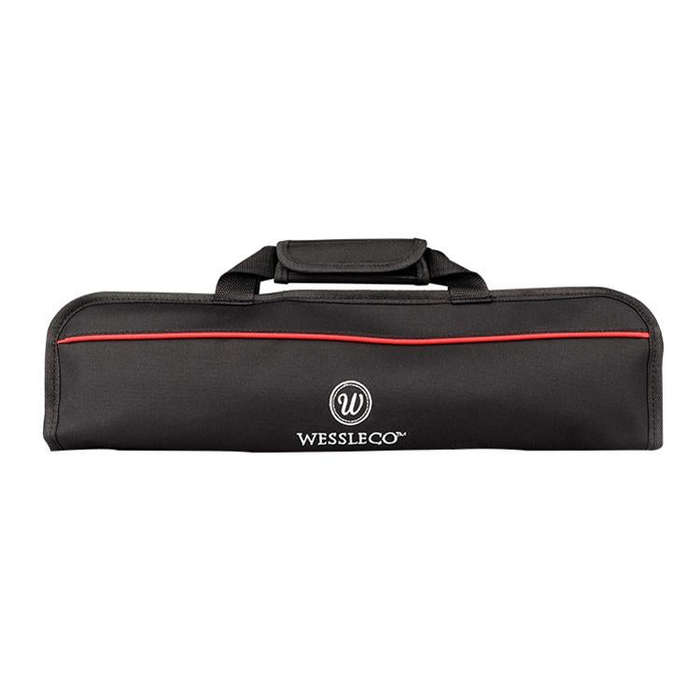WESSLECO Kitchen Cutter Storage Bag Portable Knife Tool Bag(Red)