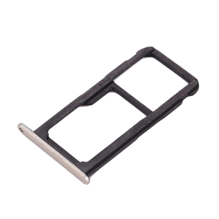 For Huawei Honor 8 Lite / P8 Lite 2017 SIM Card Tray & SIM / Micro SD Card Tray(Gold)