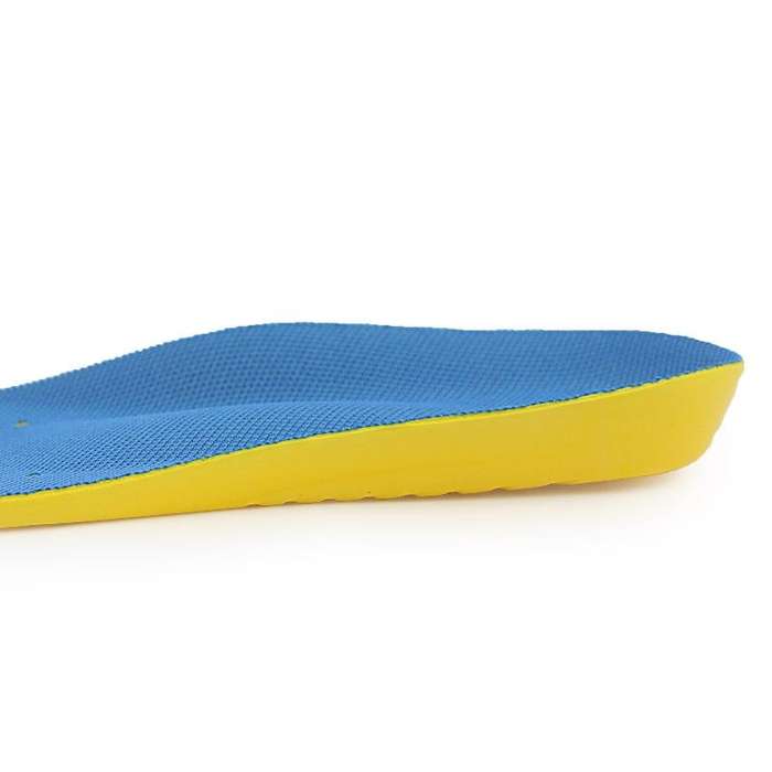 Shock Absorption Thickening Slow Rebound Soft and Comfortable Wicking Insole, Size:L(Black Backgr...