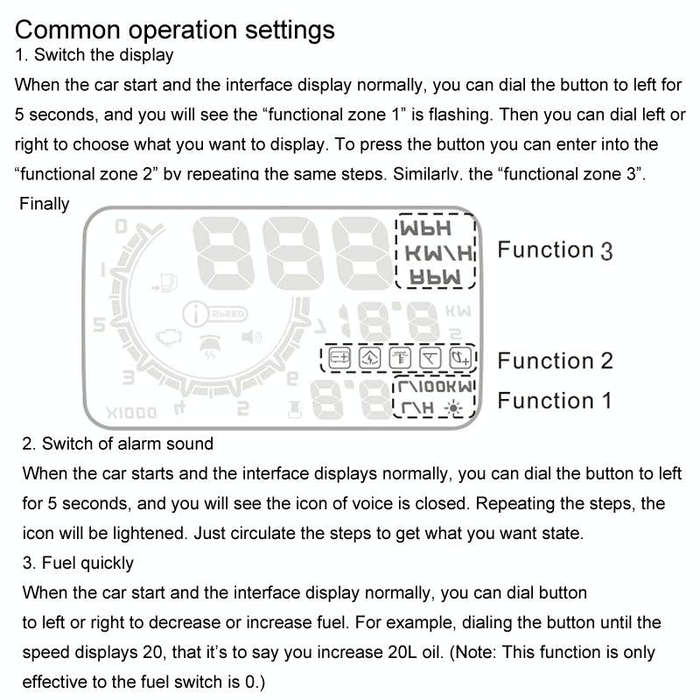 W02 5.5 inch Car OBDII HUD Fuel Consumption Warning System Vehicle-mounted Head Up Display Projec...