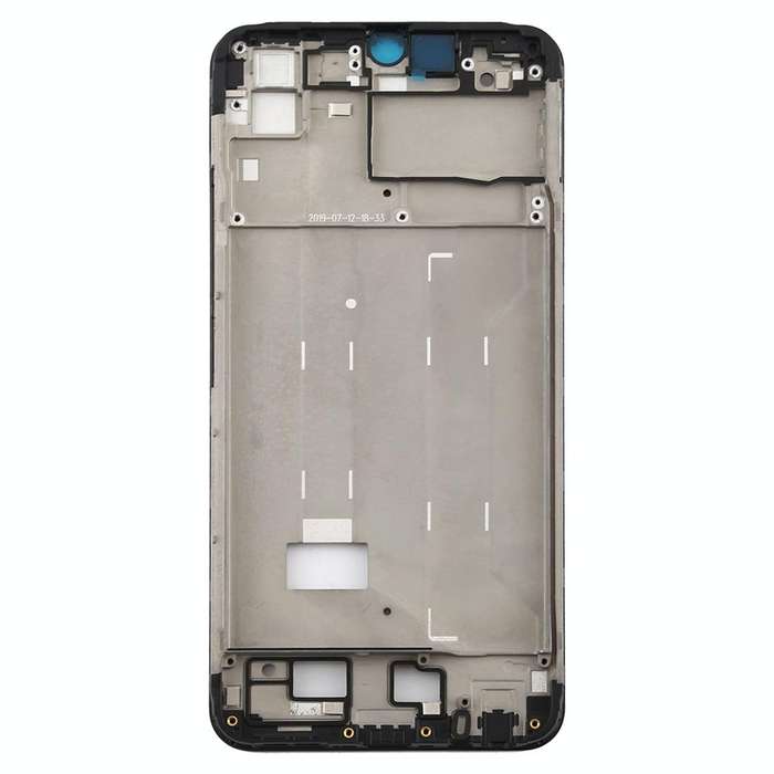For Vivo Y3 Front Housing LCD Frame Bezel Plate(Black)