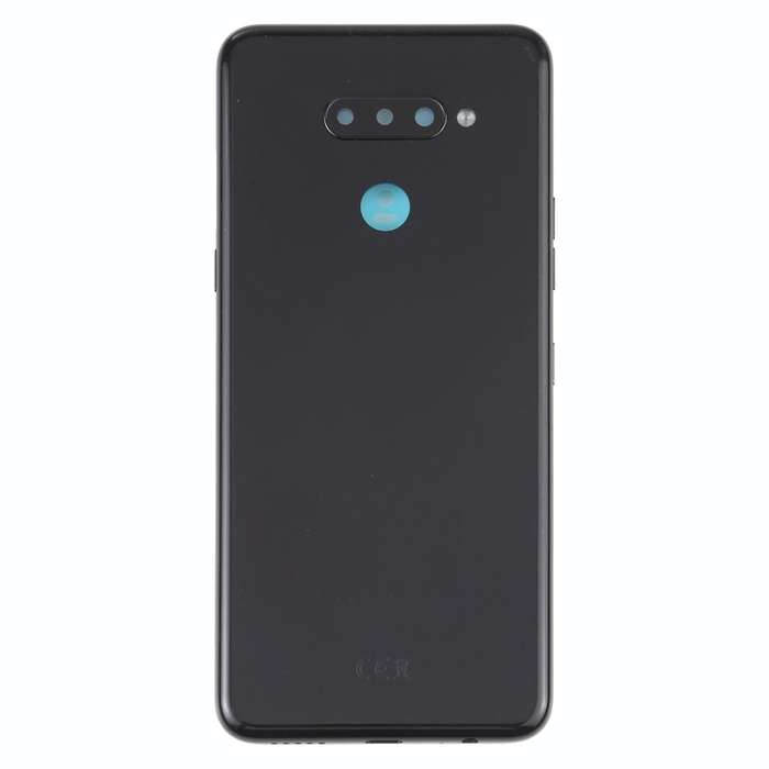 Back Battery Cover for LG K50s LMX540HM LM-X540 LM-X540BMW LMX540BMW(Black)