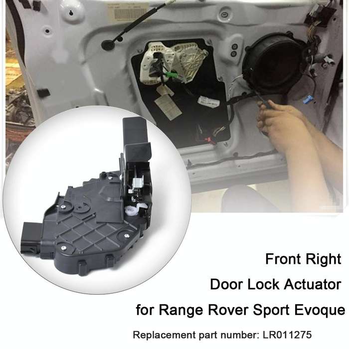 A1608-02 Car Front Right Door Lock Actuator Motor LR011275 for Land Rover
