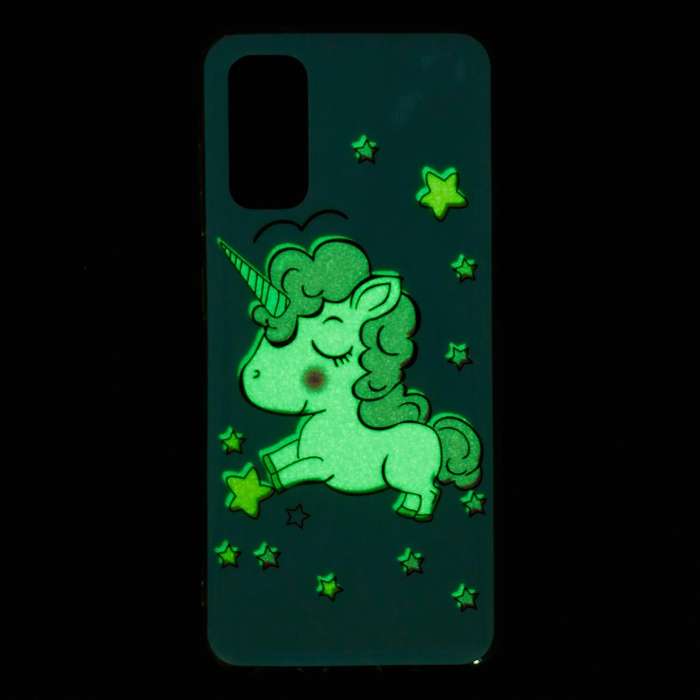 For Samsung Galaxy A33 5G Luminous TPU Protective Phone Case(Star Unicorn)