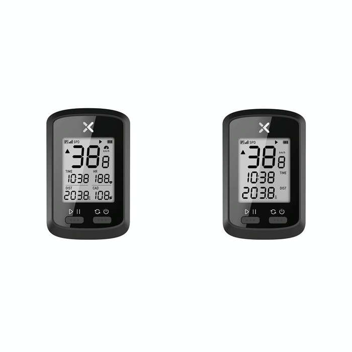 Bicycle Cycling Speedometer GPS Positioning Wireless Odometer, Specification: Small G+ (English V...