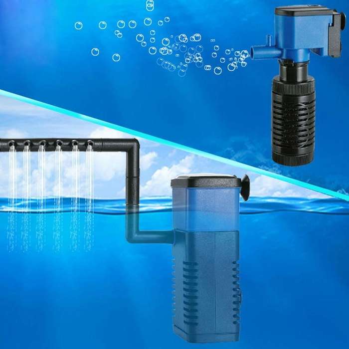 HX-188F 8W 600L/H Multi-function Submersible Aquarium Water Pump Circulation Pump Fish Tank Inter...