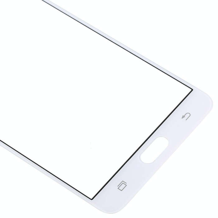 For Samsung Galaxy J7 Max 10pcs Front Screen Outer Glass Lens (White)
