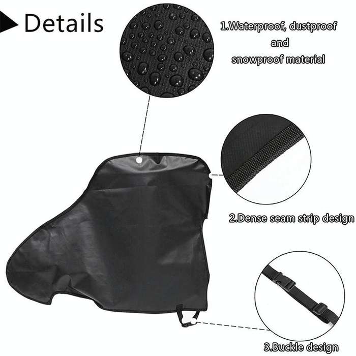 Waterproof Caravan Towing Hitch PVC Protective Cover