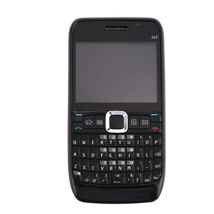 Full Housing Cover (Front Cover + Middle Frame Bezel + Battery Back Cover + Keyboard) for Nokia E...