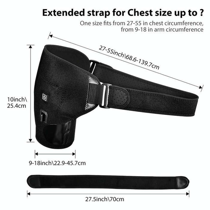 Electric Heating Warm Shoulder Protector To Relieve Shoulder Pain USB Model