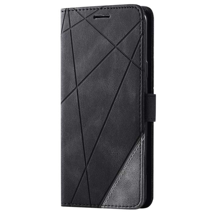 For Samsung Galaxy S9 Plus Skin Feel Splicing Horizontal Flip Leather Case with Holder & Card Slo...