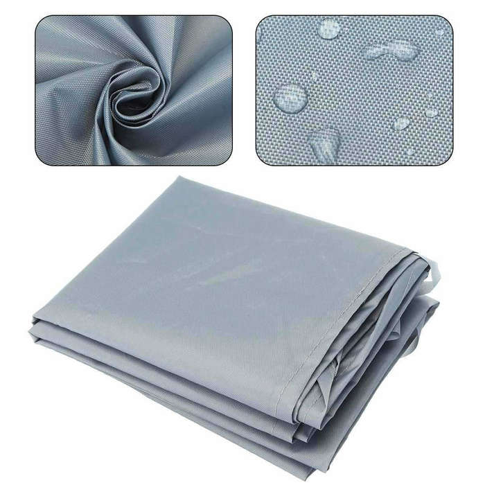 Retractable Roller Blind Awning Waterproof and Dustproof Protective Cover, Length: 5m (Grey)