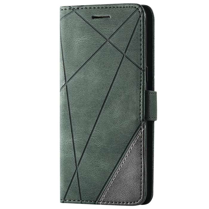 For Samsung Galaxy S8 Skin Feel Splicing Horizontal Flip Leather Case with Holder & Card Slots & ...
