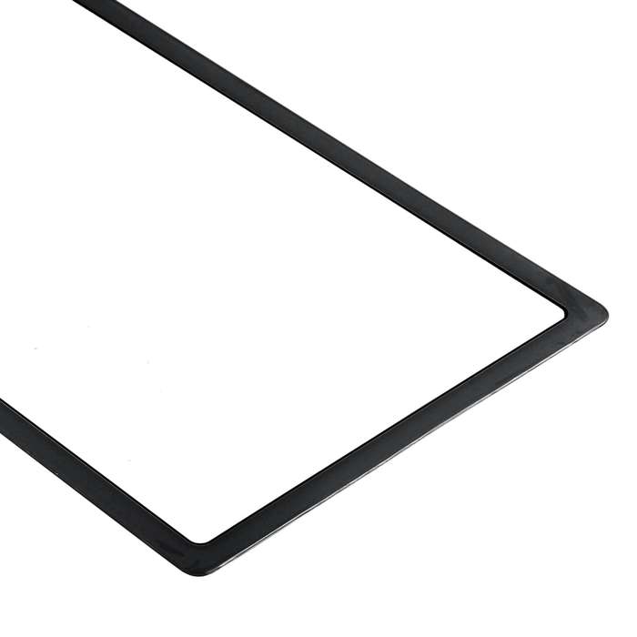 For Samsung Galaxy Tab A7 10.4 2020 SM-T500/T505 Front Screen Outer Glass Lens (Black)