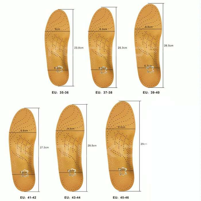 Corrected Flat Foot Arch Pad XO Leg Orthopedic Inner Eight-Shaped Corrective Insole, Size:37/38(B...