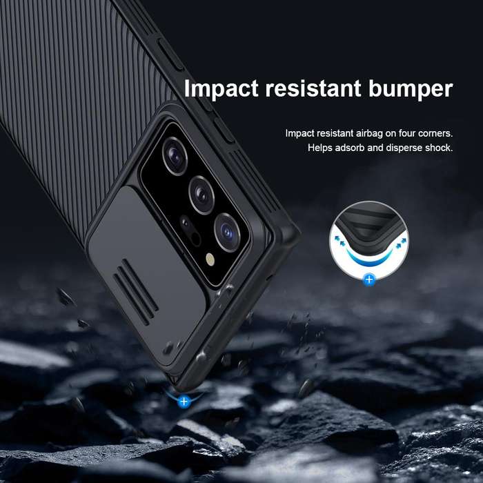 For Samsung Galaxy Note 20 Ultra NILLKIN Black Mirror Pro Series Camshield Full Coverage Dust-pro...