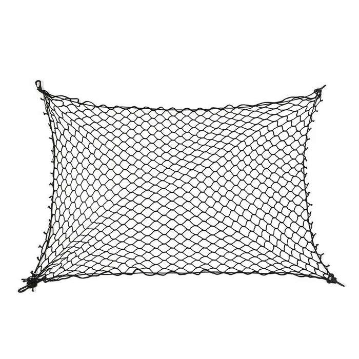 Car Pet Isolation Net Car Back Seat Dog Barrier Safety Net(120x70cm 4 Side Rubber Band)
