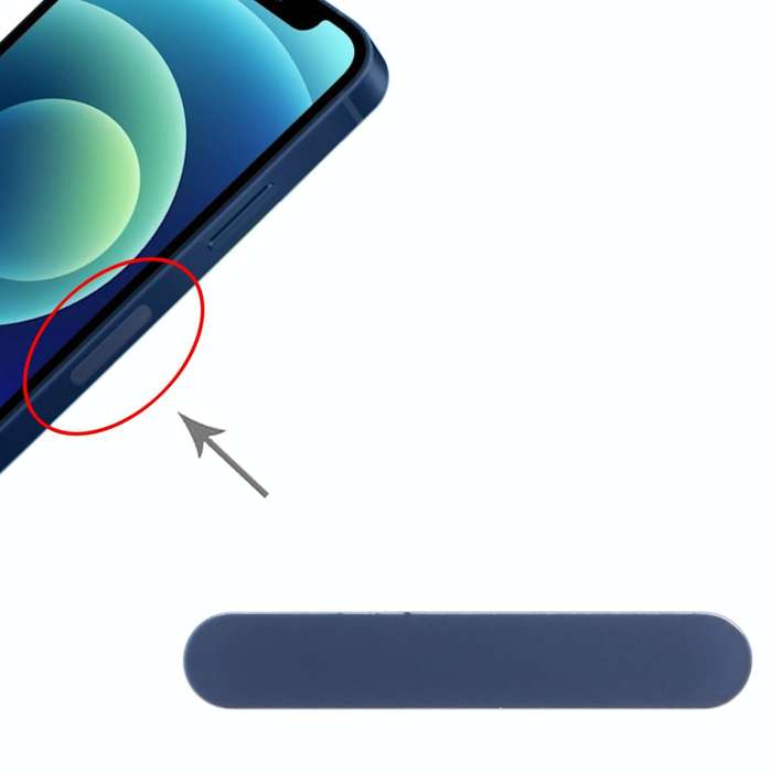 For iPhone 12 / 12 mini US Edition 5G Signal Antenna Glass Plate (Blue)