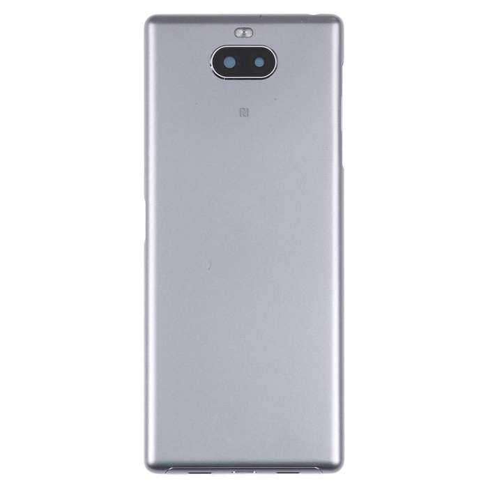 For Sony Xperia 10 Original Battery Back Cover(Silver)