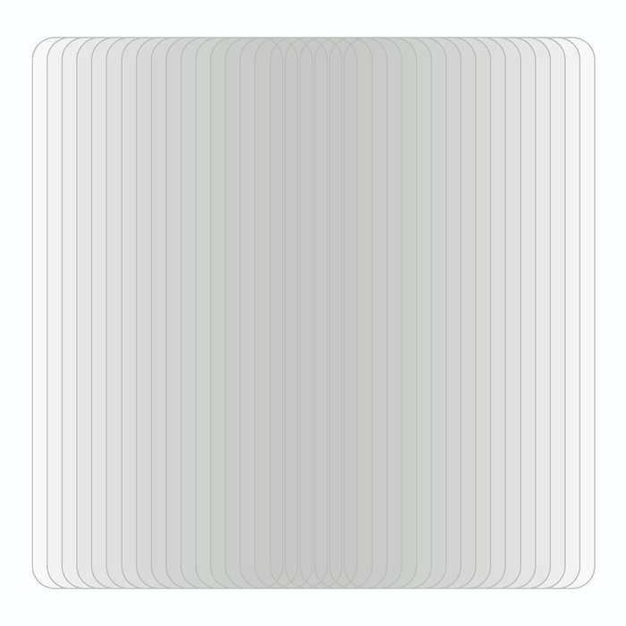 For ELEPHONE A7H 50 PCS 0.26mm 9H 2.5D Tempered Glass Film