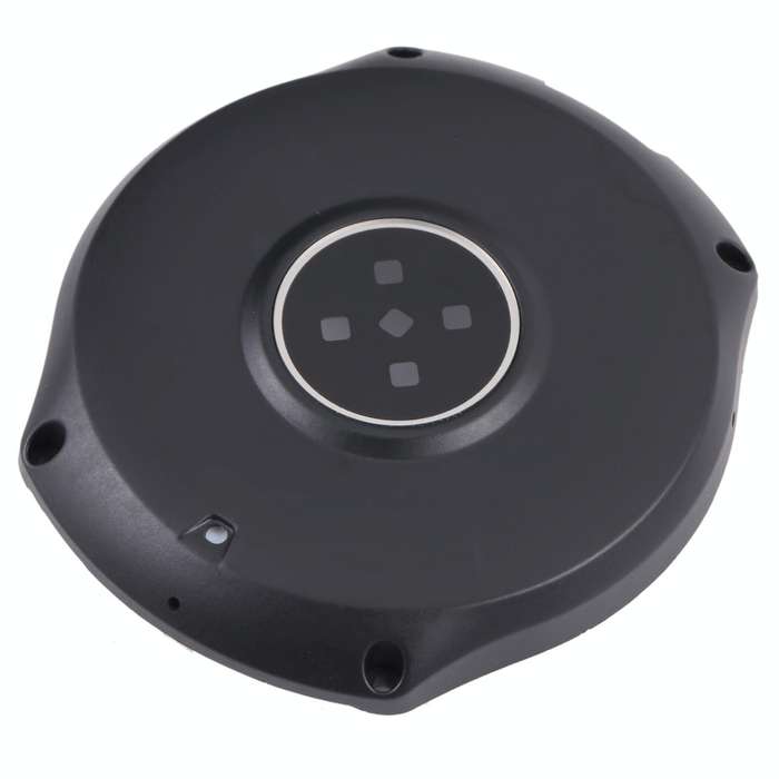 Rear Housing Cover with Glass Lens For Samsung Galaxy Watch 46mm SM-R800 (Black)