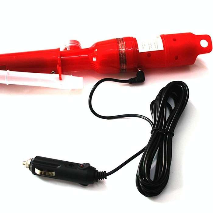 Vehicle-Mounted Electric Oil Pump Oil Pipe Fuel Pump Fish Tank Water Changer(12V Blue)