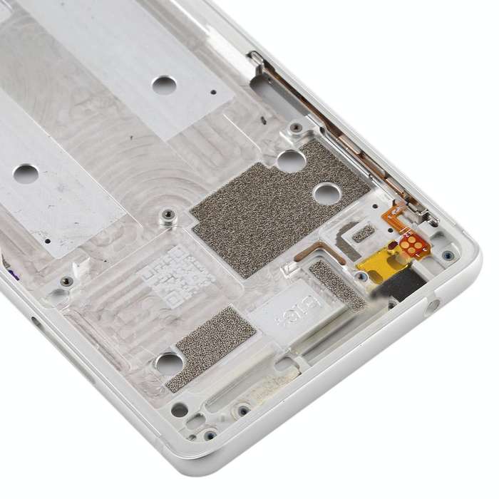 Front Housing LCD Frame Bezel Plate for Nokia 7 TA-1041 (White)