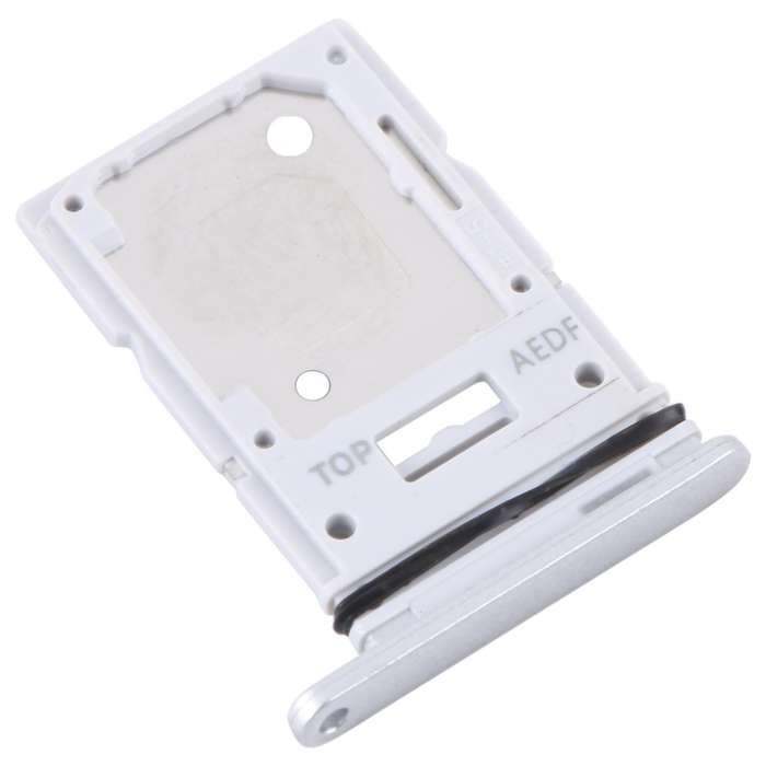 For Samsung Galaxy A54 SM-A546 Original SIM Card Tray + Micro SD Card Tray (Silver)