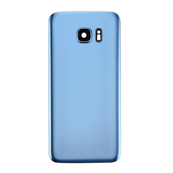For Galaxy S7 Edge / G935 Original Battery Back Cover with Camera Lens Cover (Blue)