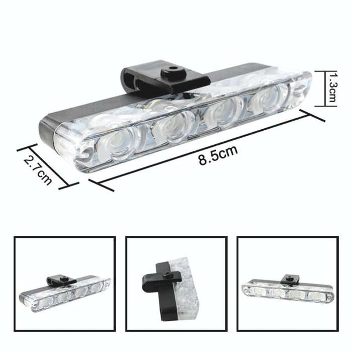 4 in 1 Car 16LEDs Grille Flash Lights Warning Lights with Wireless Remote Control(Red Blue)