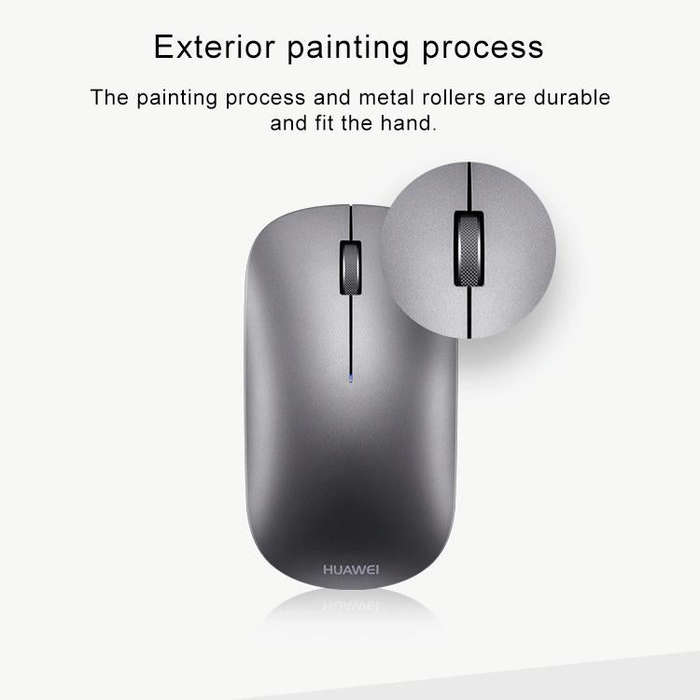 Original Huawei Notebook PC Wireless Bluetooth Mouse(Silver)