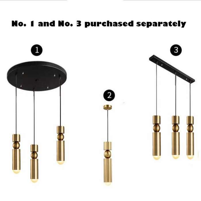 Bar Counter Modern Restaurant Bedroom Bedside Creative Personality Simple Small Chandelier, Color...