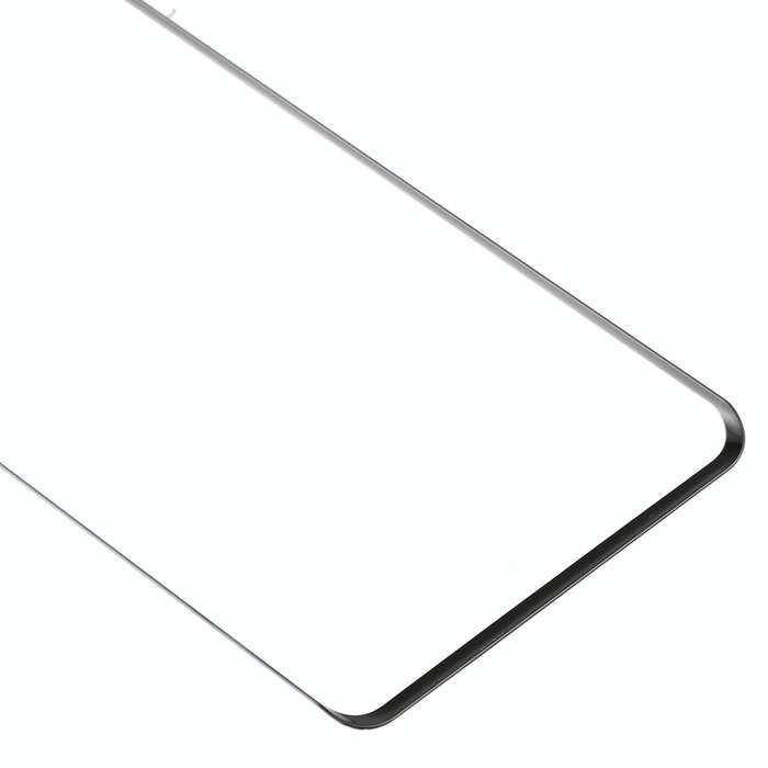 For Oppo Find X2 Pro / Find X2 Front Screen Outer Glass Lens (Black)