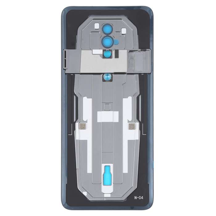 Battery Glass Back Cover for ZTE Nubia Red Magic 6 Pro NX669J-P(Grey)