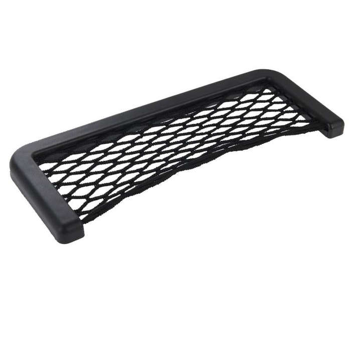 Car Net Pockets 20cm x 8cm Automotive Storage String Bag with Adhesive