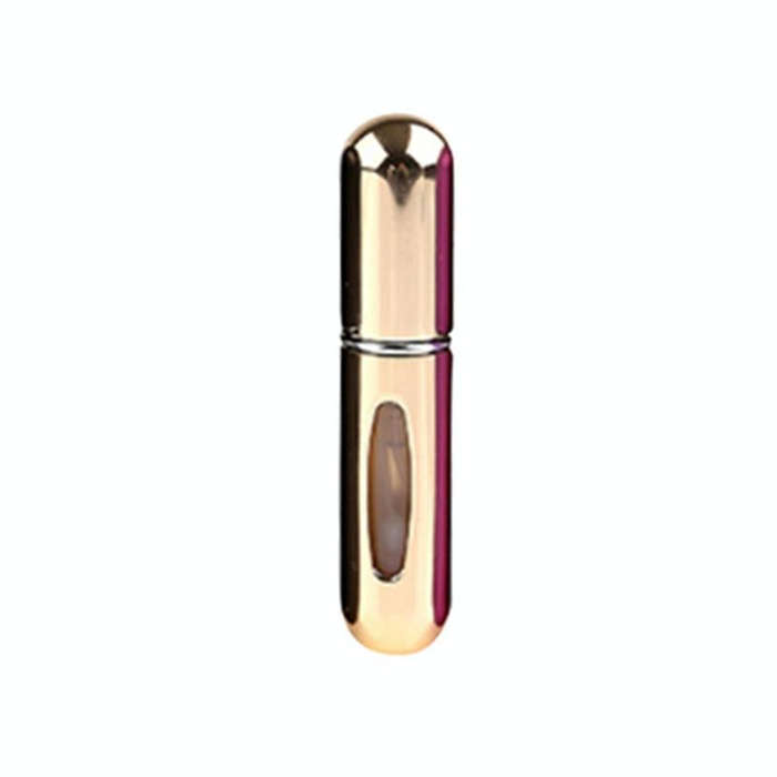 Portable Mini Aluminum Refillable Perfume Bottle Spray Empty Cosmetic Containers Atomizer, Capaci...
