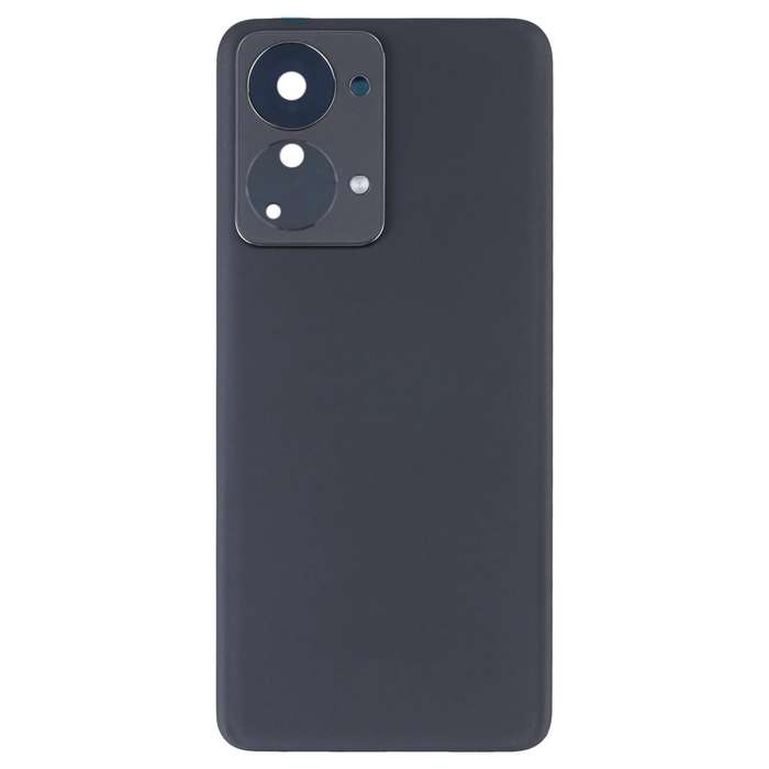 For OnePlus Nord 2T Battery Back Cover with Camera Lens (Black)