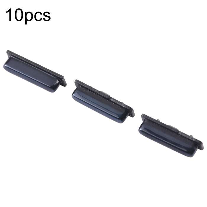 For Samsung Galaxy J6+ SM-J610 10pcs Power Button + Volume Control Button(Black)