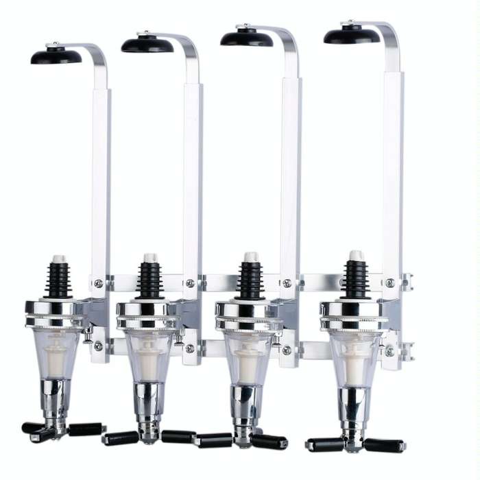 Aluminum Alloy Wall-mounted Dosing Dispenser Cocktail Bartender Wine Head, Specification:Quantita...