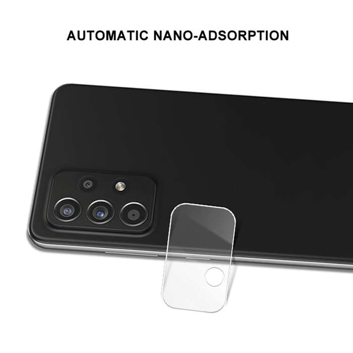 For Samsung Galaxy A73 mocolo 9H HD Rear Camera Lens Tempered Glass Film(Transparent)