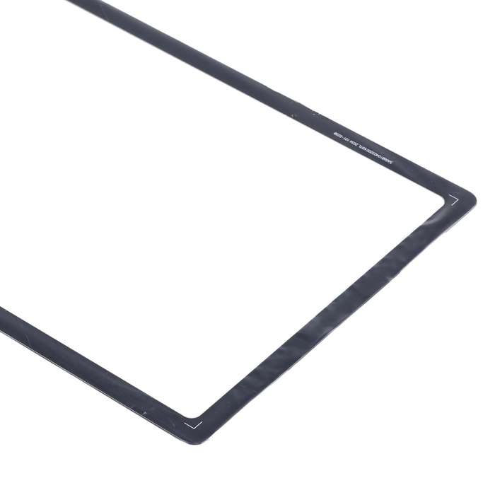 For Samsung Galaxy Tab A7 10.4 2020 SM-T500/T505 Front Screen Outer Glass Lens (Black)