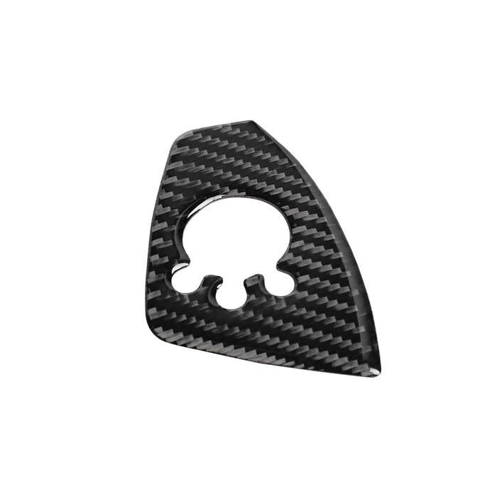 Car Carbon Fiber Door Button Decorative Sticker for Audi TT 8n 8J MK123 TTRS 2008-2014, Right Dri...