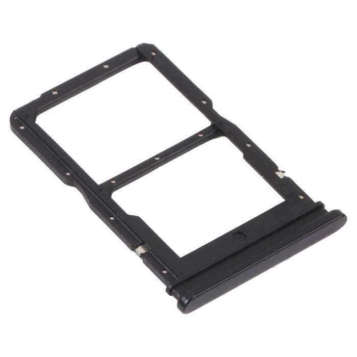 SIM Card Tray + NM Card Tray for Huawei P Smart S (Black)
