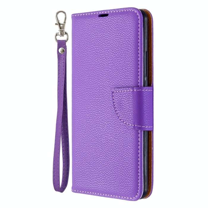 For Galaxy A70e Pure Color Horizontal Flip PU Leather Case with Holder & Card Slots & Wallet & La...