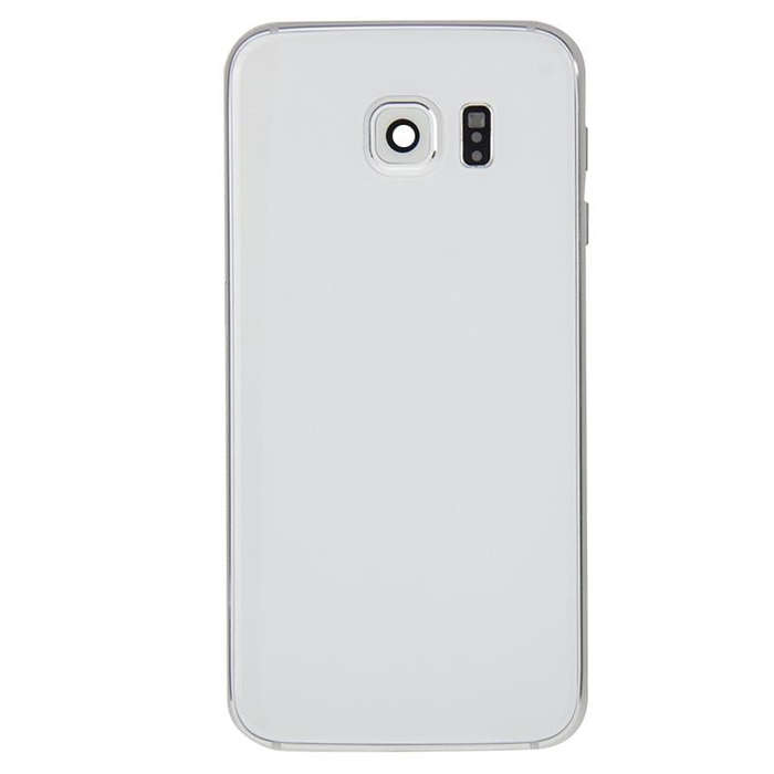 For Galaxy S6 Edge / G925 Full Housing Cover (Back Plate Housing Camera Lens Panel + Battery Back...
