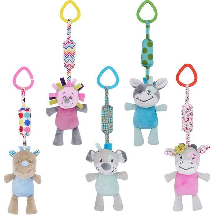 Soft Infant Crib Bed Stroller Toy Spiral Baby Toys For Newborns Car Seat Educational Rattle Baby ...
