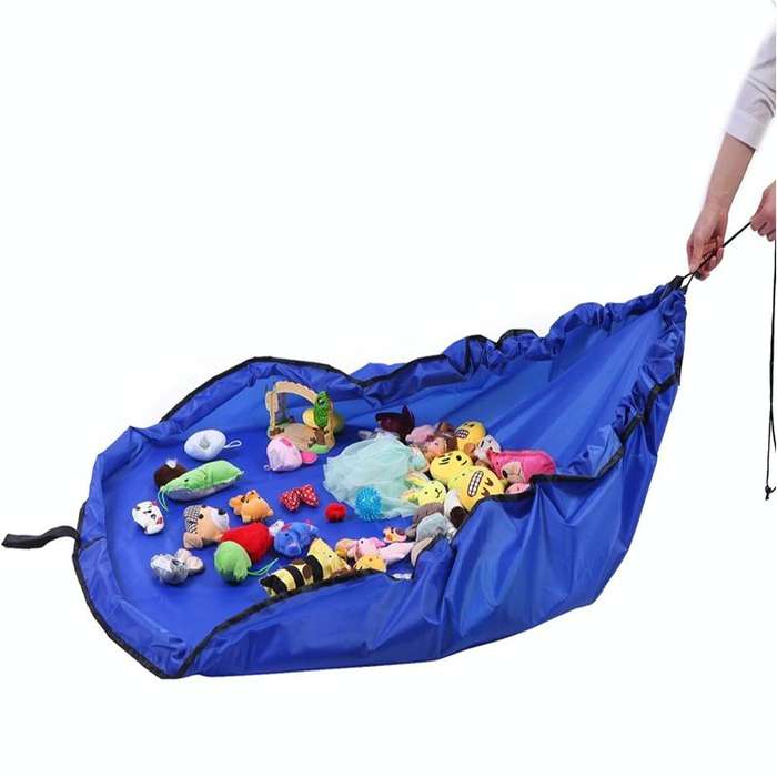 Portable Kids Toy Storage Bag Fashion Practical Drawstring Pouch, Size:150cm(Pink)