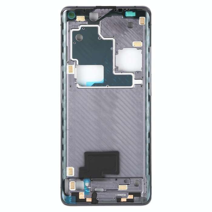 For OPPO Find X2 Pro CPH2025 PDEM30 Original Front Housing LCD Frame Bezel Plate (Black)