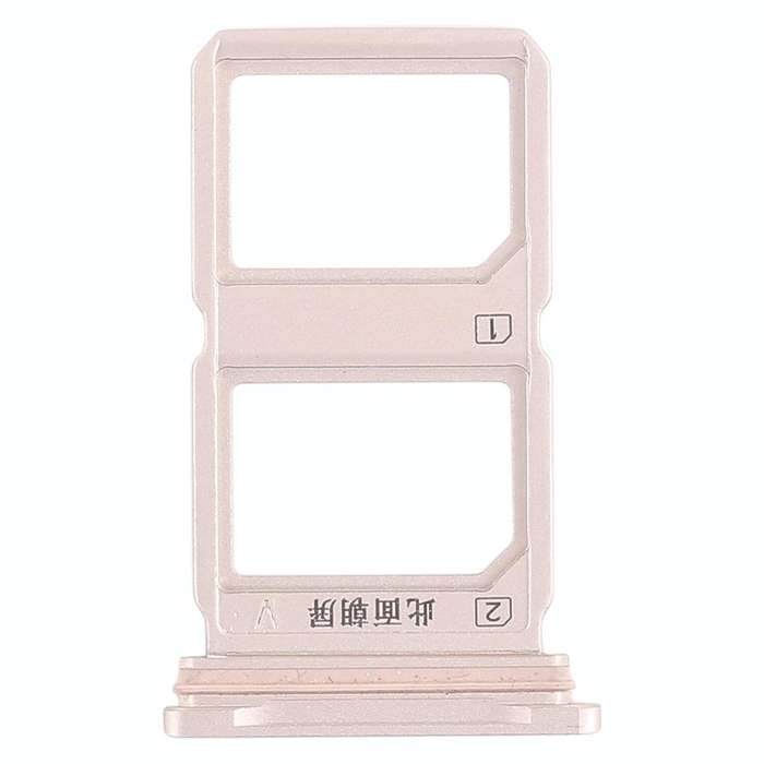 For Vivo Xplay6 2 x SIM Card Tray (Gold)