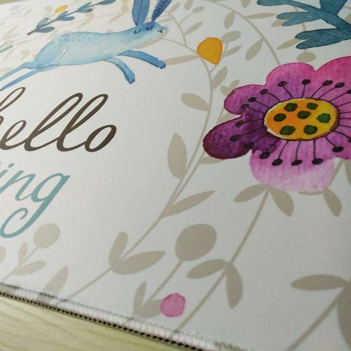 Cute Cartoon Non-Slip Desk Mat, Size: 400 x 900 x 3mm Seaming(004)